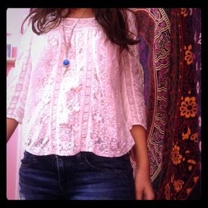 American eagle lace top