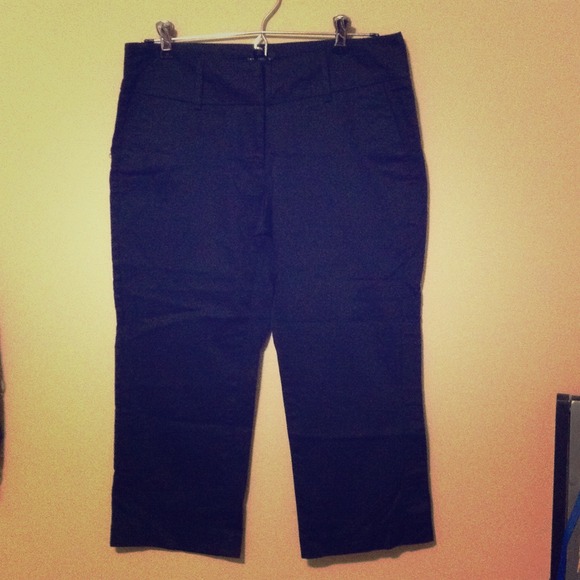 Black Capri dress pants
