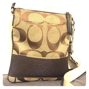 Cross-body Coach bag