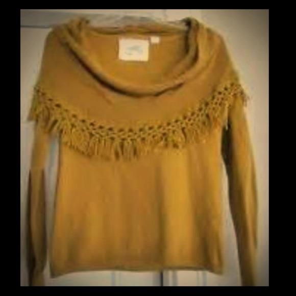 Anthropologie cowl sweater