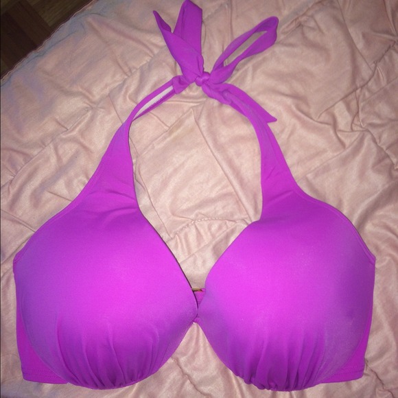 Purple VS Halter Bathing Suit