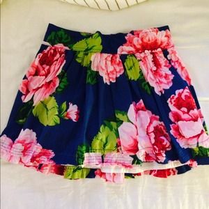 Abercrombie & Fitch floral skirt