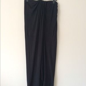 Free People black maxi skirt