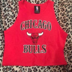 Chicago Bulls Crop Tank 🏀❤️Forever 21