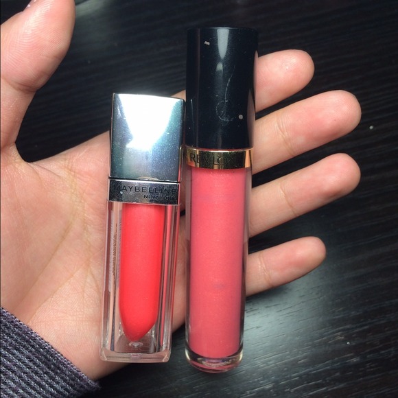 Revlon lipgloss and Maybelline lipgloss