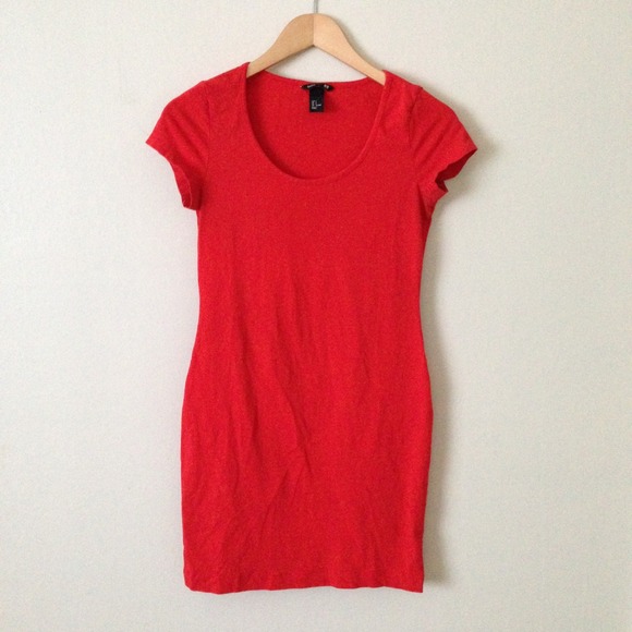 Short Sleeved Red Tunic