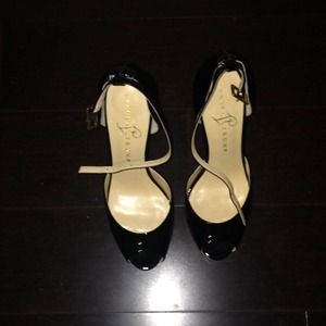 Black Patent Ivanka Trump Heels