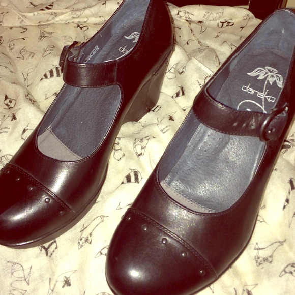 Dansko wedged platforms