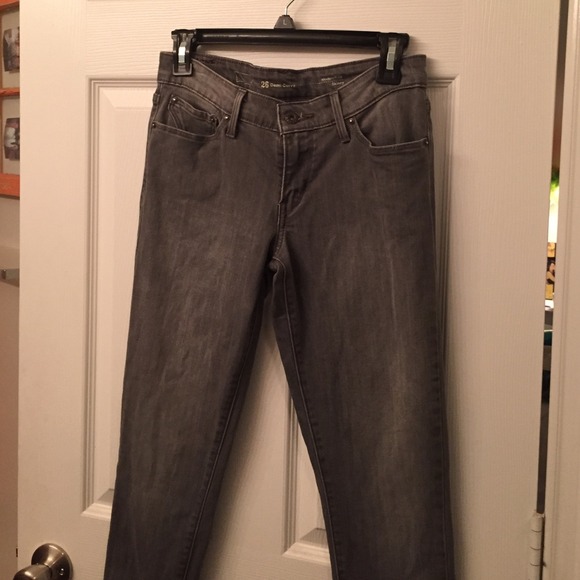 Grey Levi Skinny Jeans