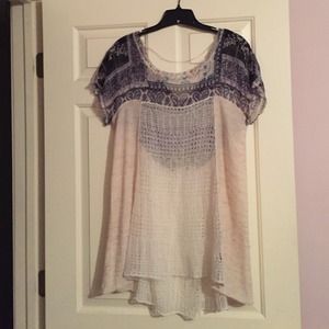Long Free People shirt