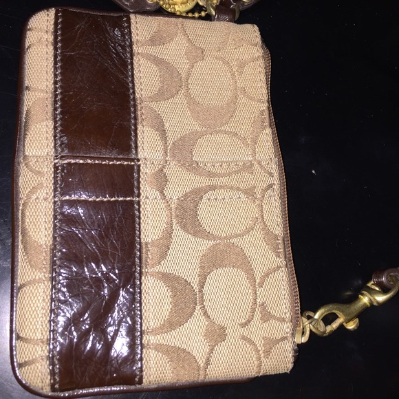 Coach wristlet