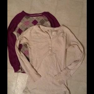 SOLD!! Henley style shirts