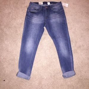 Boyfriend Low Waist Tapered Leg Jeans H&M