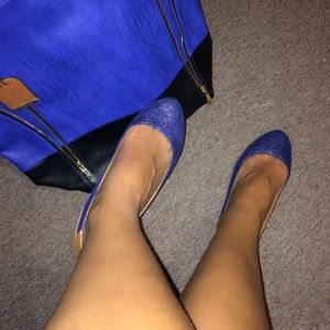 Michael Antonio blue flats