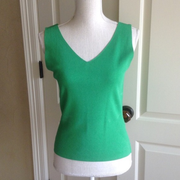 Sleeveless V-Neck Top