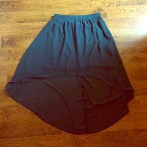 High low skirt
