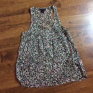 Leopard print tank