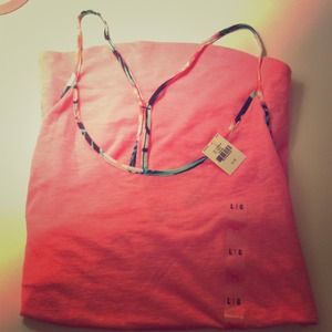NEW WITH TAGS Victoria's Secret PINK coral tank