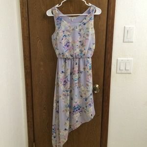 Charlotte Russe High-Low Floral Dress