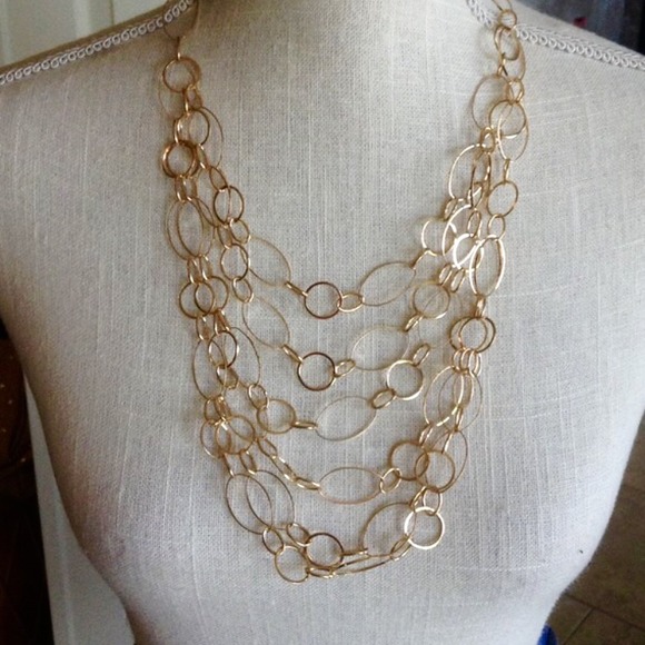 Layered Gold Necklace