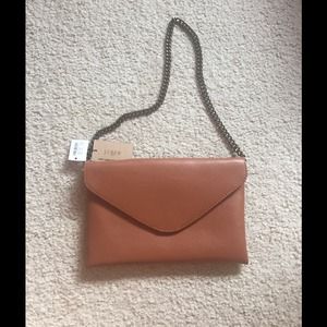 Jcrew Factory Leather Envelope Clutch