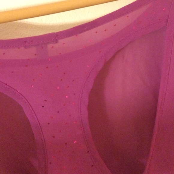 Charlotte Russe Sheer Purple Blouse - Picture 3 of 4