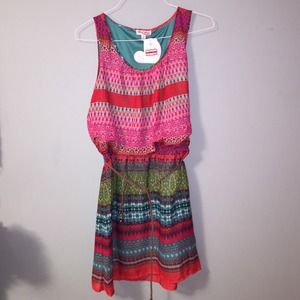 Multicolored dress