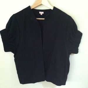 Echo Short Sleeve 100% Wool Short Coat Size S/M!