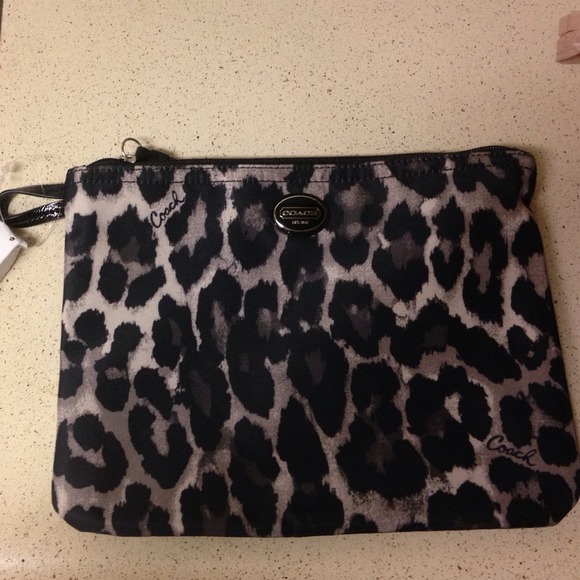 Coach zipper bag