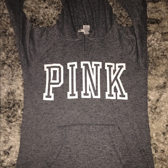 VS PINK LIGHTWEIGHT SPACEDYE PULLOVER HOODIE
