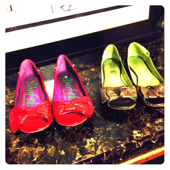 Two pairs of Blowfish flats for $10 Size 6 1/2