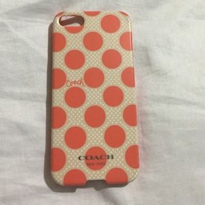 Coach iPhone 5/5s phone case