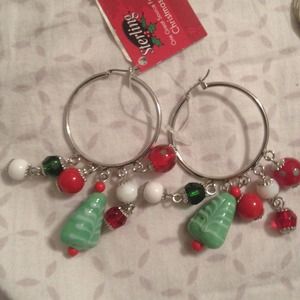 Christmas earrings