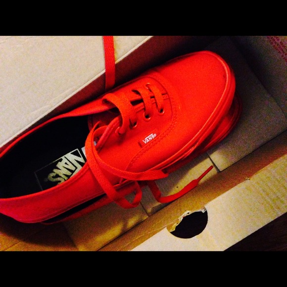Red Vans