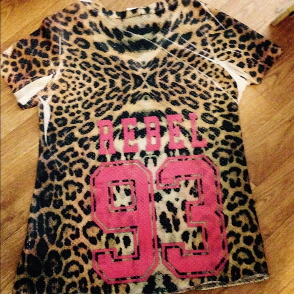 93 Cheetah Print Rebel Jersey