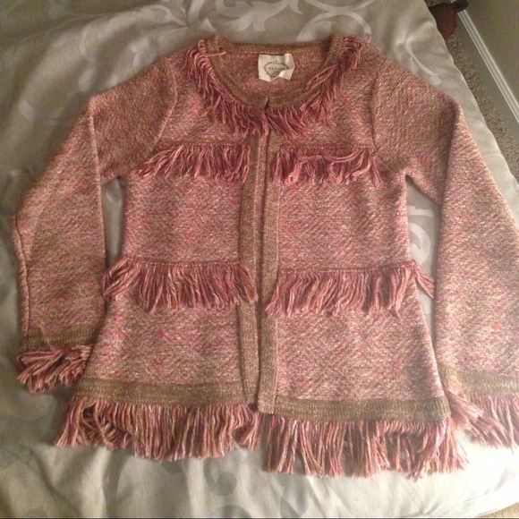 *LAST DAY* pink tweed elegant jacket