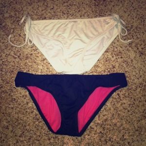 Black & White Bikini bottoms
