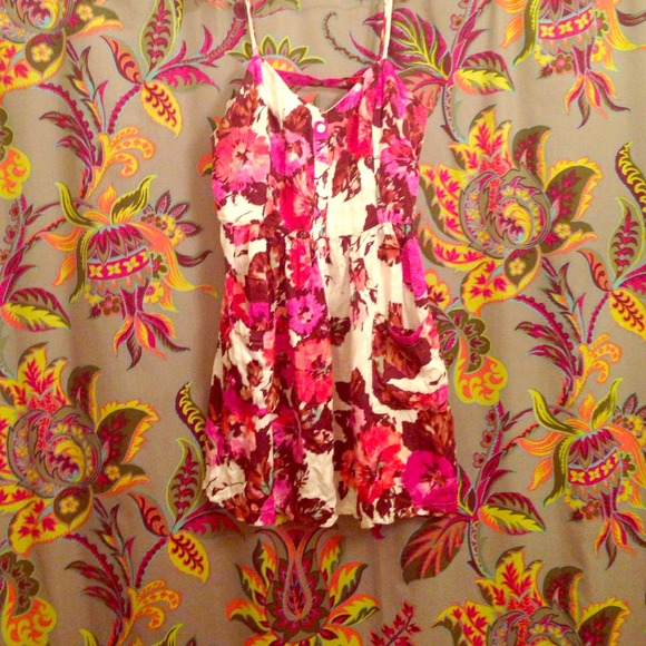 ☀️floral print dress☀️