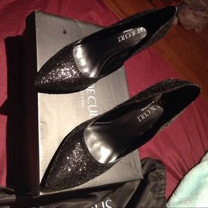 Glitter Shoe Cult Heel by Nasty Gal