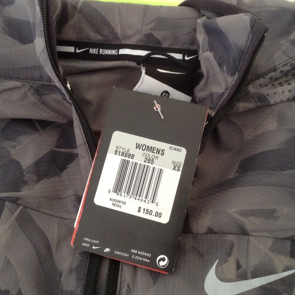 NWT! Nike Camo Running Jacket XS - Picture 4 of 4