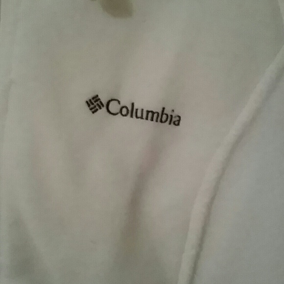 White Columbia Fleece (L) - Picture 2 of 3