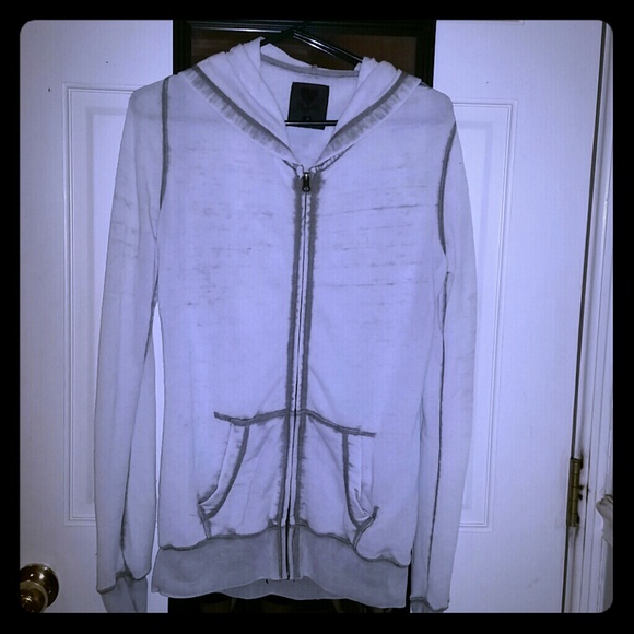 Cream Zip Up - Picture 1 of 4