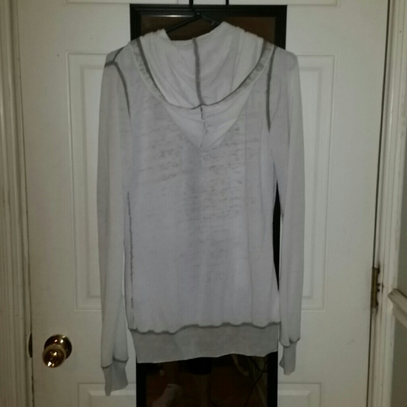 Cream Zip Up - Picture 3 of 4