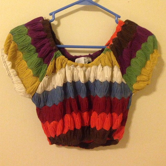 Festive crop top