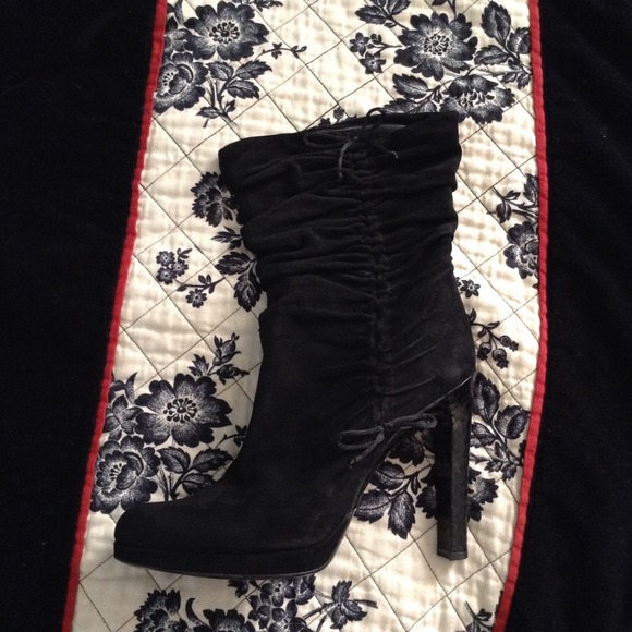 Suede Gucci Boots