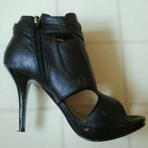 Stylish ankle high heels