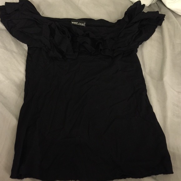 Cute little black top XS