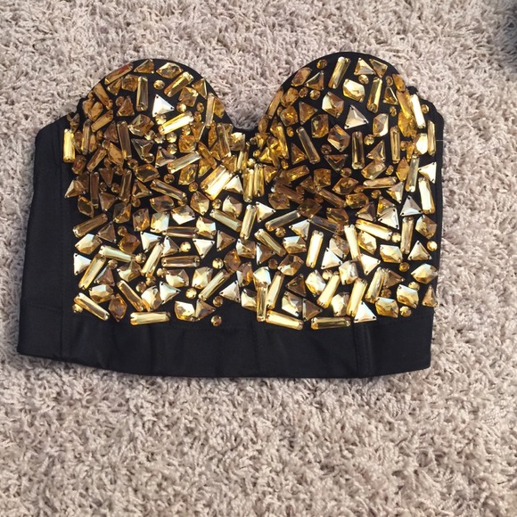 Black and gold Bustiers!