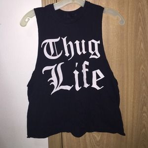 Thug life bro tank