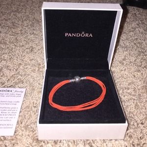 Orange Pandora Bracelet!